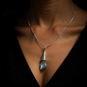 Necklace Set - Blue Crystals